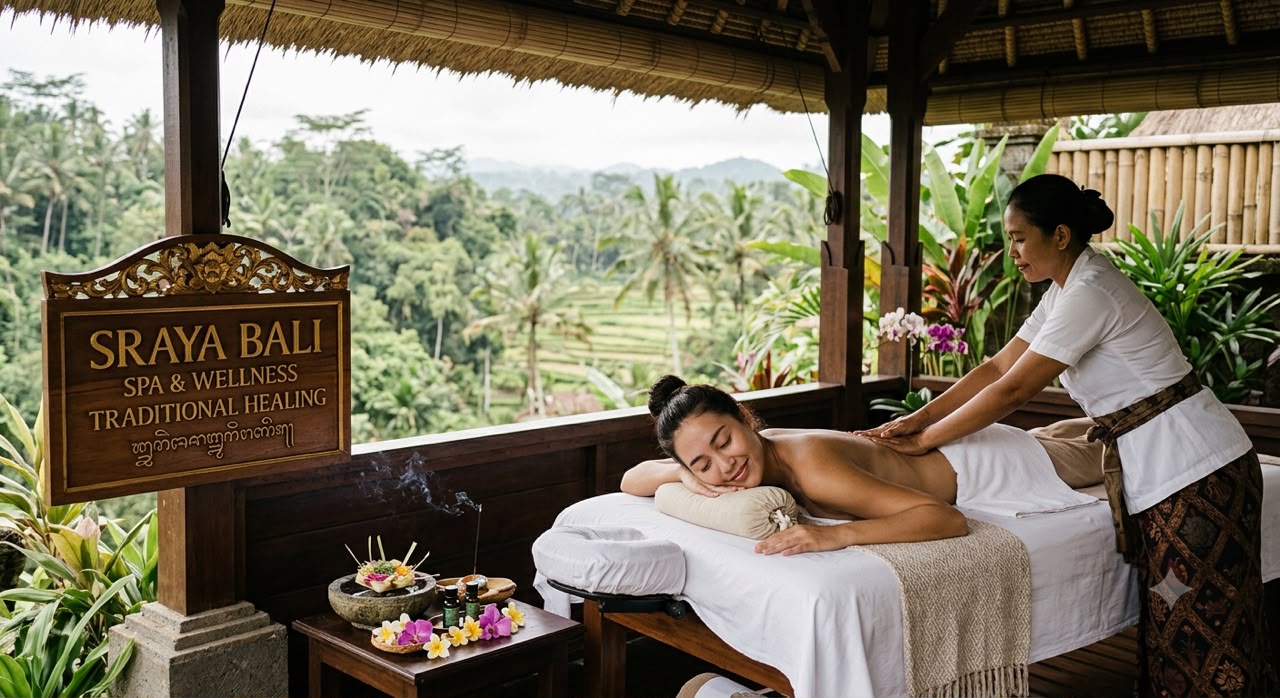 Sraya Bali home service massage in Bali